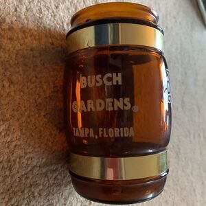 Busch Gardens Tampa Florida The Dark Continent Brown Mug with Wood Handle